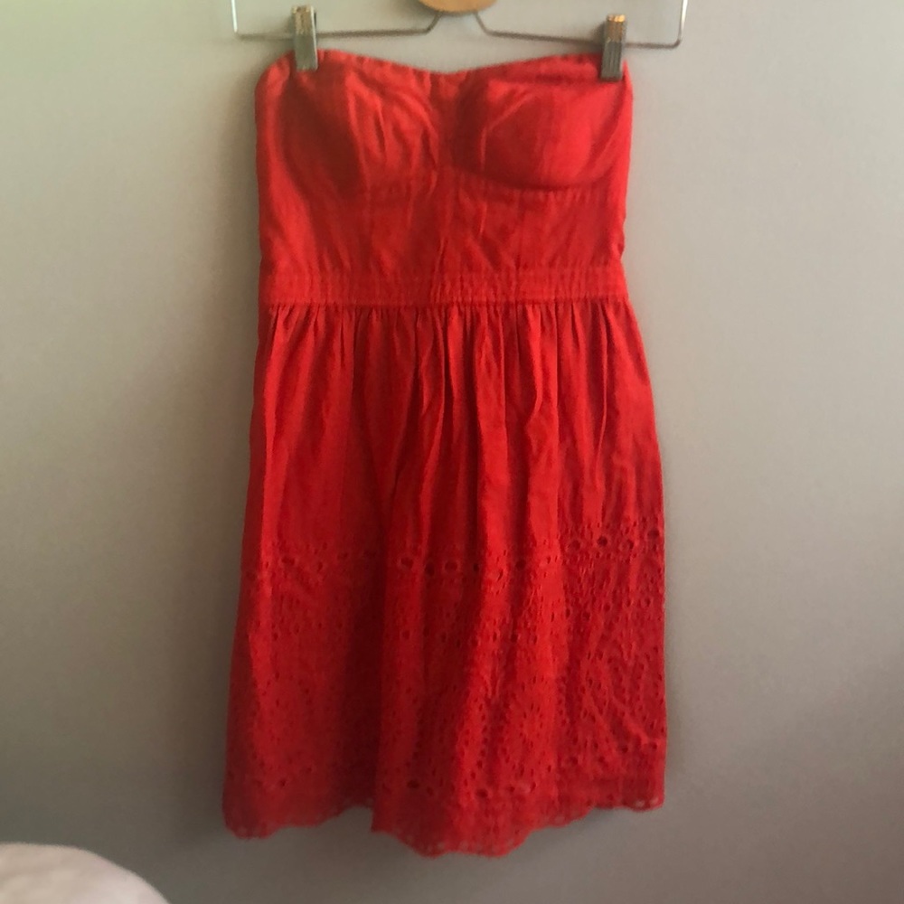 American eagle strapless dress